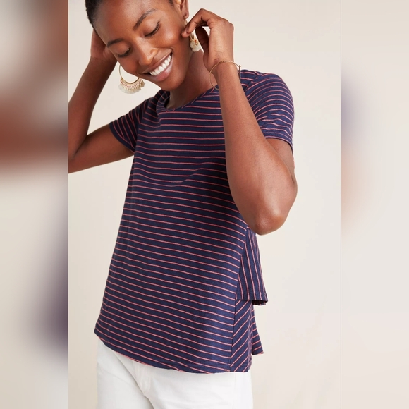 Anthropologie Laura Ruffled Top - Picture 3 of 10